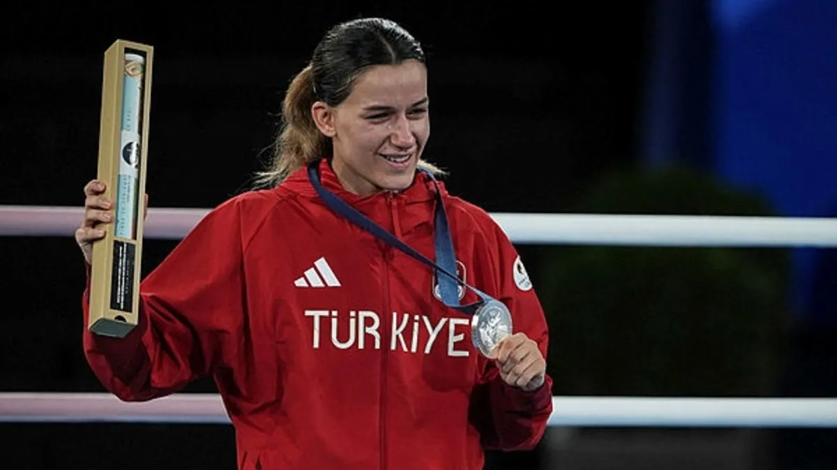 Hatice Akbaş, Paris Olimpiyat Oyunları'nda gümüş madalya kazandı