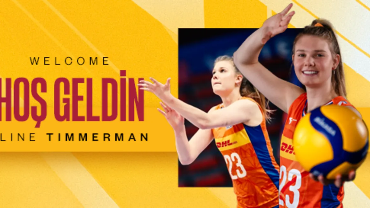 Galatasaray Daikin, Hollandalı Eline Timmerman'ı transfer etti