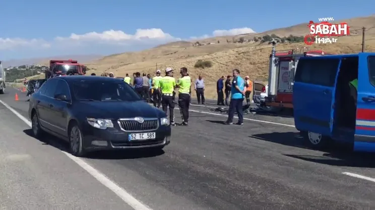 Van'da feci kaza: 2 ölü, 4 yaralı | Video