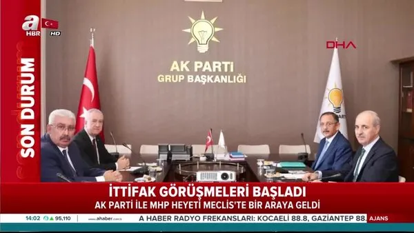 AK Parti-MHP ittifakında son dakika gelişmesi