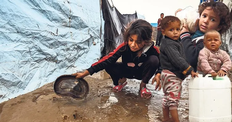 Filistin’de kış: Ölüm, açlık yokluk...