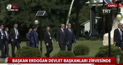Cumhurbaşkanı Erdoğan, zirveye böyle geldi