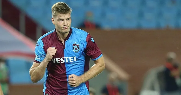 Son dakika: Trabzonspor’un yıldızı Alexander Sörloth Leipzig yolunda!