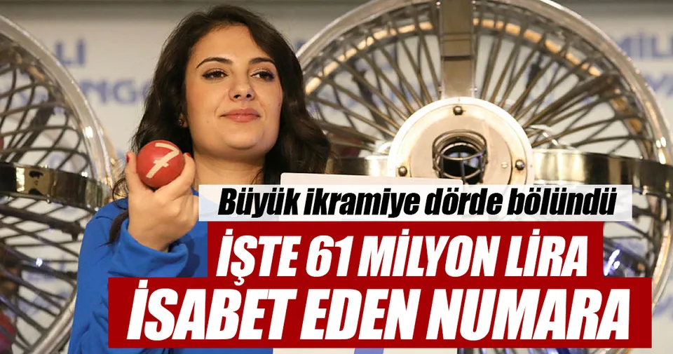 Para çıkan milli piyango numaraları, milli piyango çekilişi sonuçları İşte Milli Piyango büyük ikramiye kazandıran numara - Son Dakika Haberler