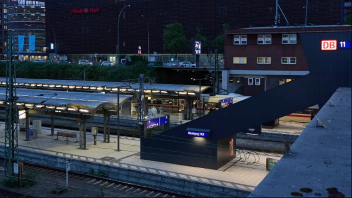Almanya’da facianın eşiğinden dönüldü: Otomobiliyle metro tüneline girdi