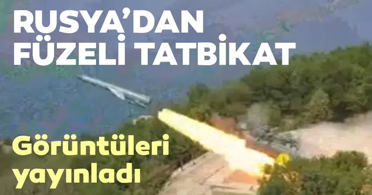 Rusya’dan Karadeniz’de füzeli tatbikat