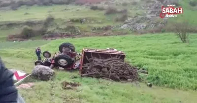 Sındırgı’da traktör kazası: 1 ölü | Video