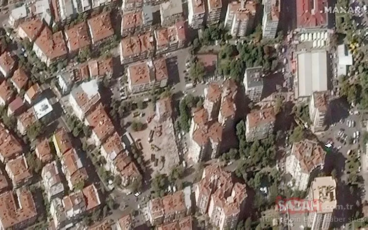 Son dakika: İzmir depreminin yol açtığı yıkım uzaydan görüntülendi