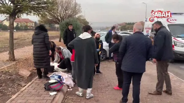 Kayseri'de otomobil ile cip çarpıştı: 6 yaralı | Video