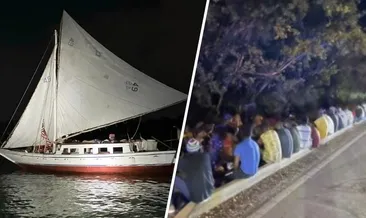 Yelkenli tekneyle ABD’ye kaçtılar!
