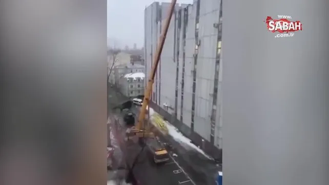 Rusya'dan dikkat çeken adım! Binaların çatısına S-400 yerleştirdiler | Video