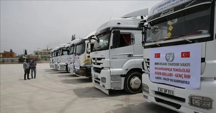 İHH’dan Suriyelilere 225 ton un yardımı