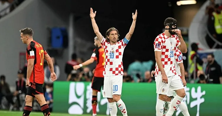 Hırvatistan, Dünya Kupası’nda son 16 turunda! Belçika, Lukaku’yla kaybetti...
