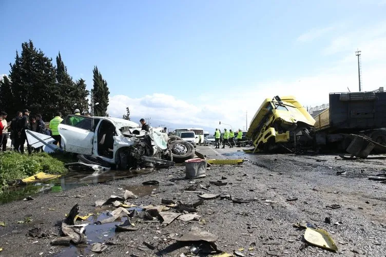 Hatay’daki trafik kazasının görüntüsü ortaya çıktı! Aynı aileden 6 kişi ölmüştü!