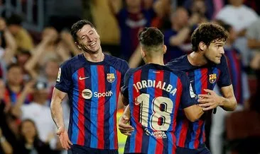 Barcelona La Liga’da 3 puanı 3 golle aldı!