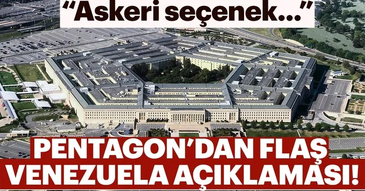 ABD'den açıklama geldi! Askeri seçenek masada mı?