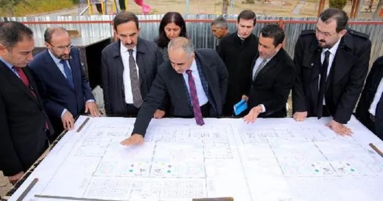 Başkan Aydın Sivas’ta yapımı devam eden projeleri gezdi