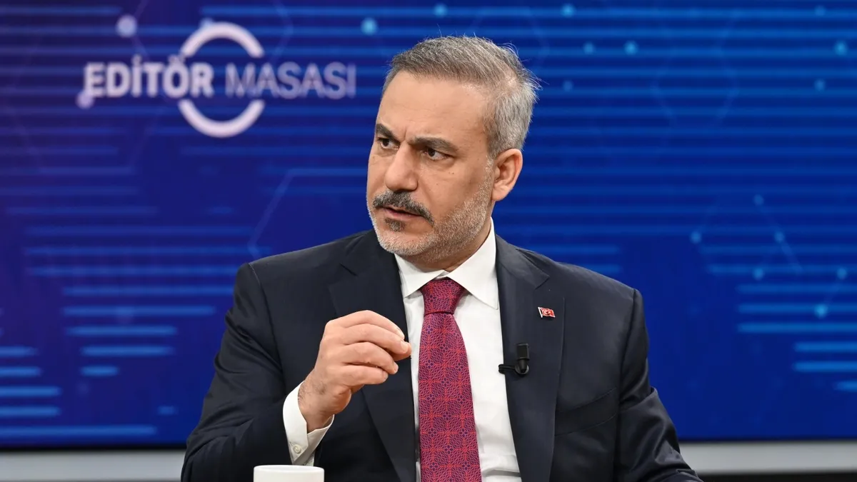 SON DAKİKA| Bakan Fidan'dan kritik açıklamalar: İsrail Türkiye’yi yeni düşman ilan etme arayışında