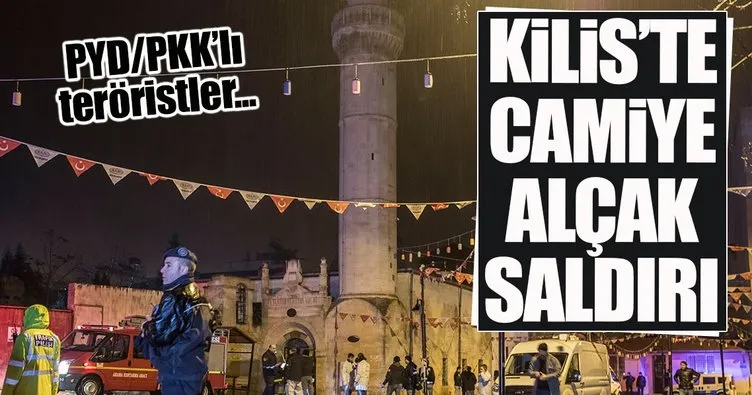 PYD/PKK’dan Kilis’de camiye roketli saldırı