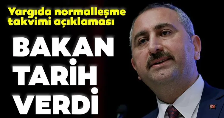 Son dakika! Adalet Bakanı Abdülhamit Gül’den flaş açıklamalar