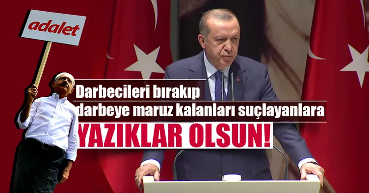 Cumhurbaşkanı Erdoğan: Yazıklar olsun