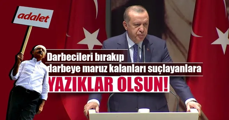Cumhurbaşkanı Erdoğan: Yazıklar olsun