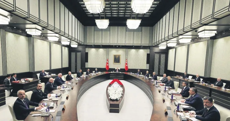 Kabinenin gündemi Terörsüz Türkiye