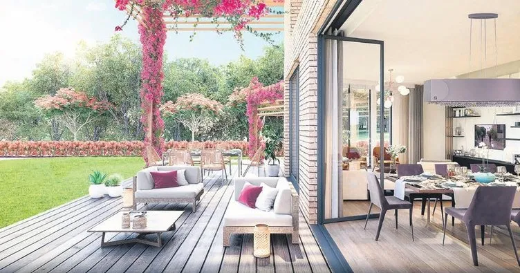 Ormanköy’ün bahçe villa ve teras loftlarına yoğun talep