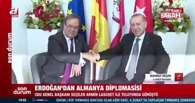Başkan Erdoğan, Almanya CDU Genel Başkanı Laschet ile görüştü | Video
