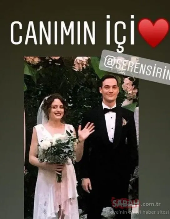 Güzel oyuncu Seren Şirince ile Tobias Sutter evlendi! Sürpriz nikah herkesi şaşırttı!