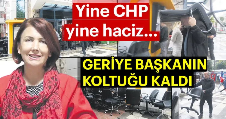 Sadece başkanın koltuğu kaldı