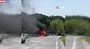 20 milyon liralık Ferrari alev topuna döndü | Video