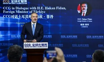 Dışişleri Bakanı Hakan Fidan’dan Çin’de önemli temaslar