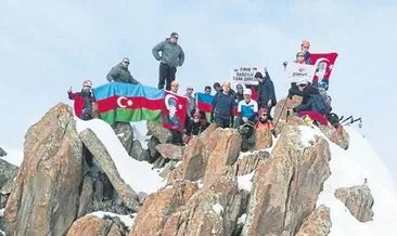 Türk dağcılar Nahçıvan’da