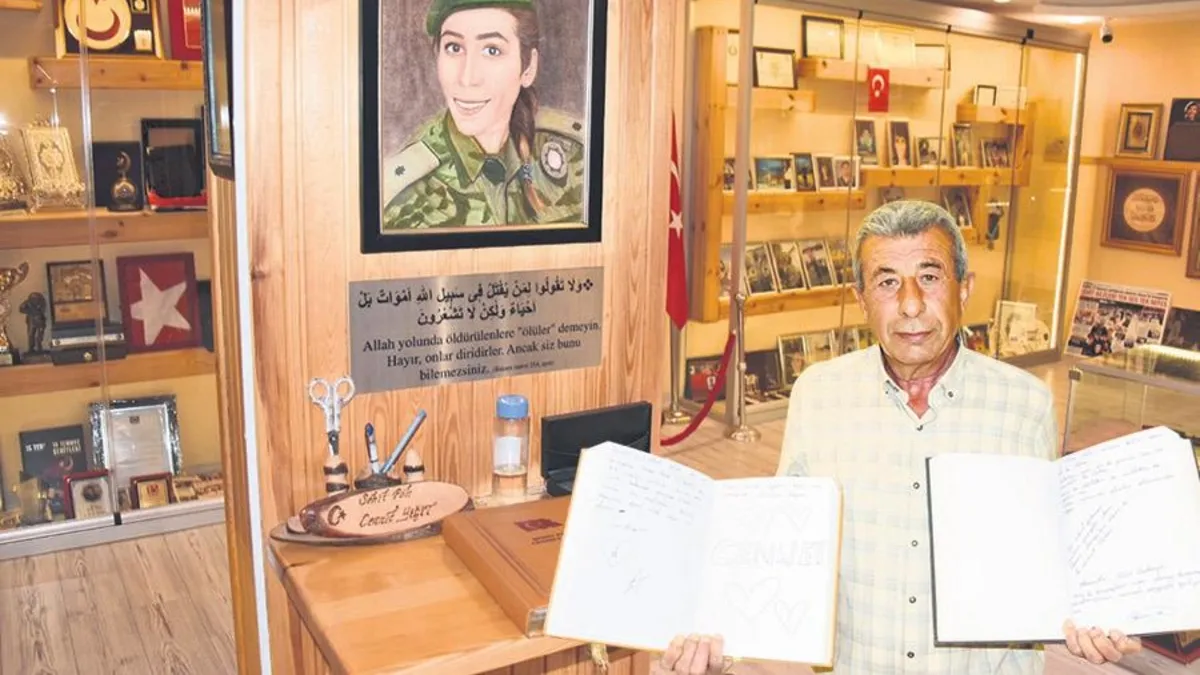 Şehit Kızı Cennet Yiğit'in Babası: En Büyük Hediye Vatan Oldu