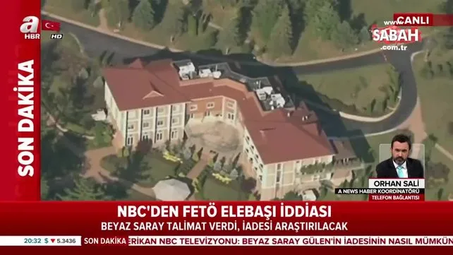 NBC'den FETÖ elebaşı iddiası
