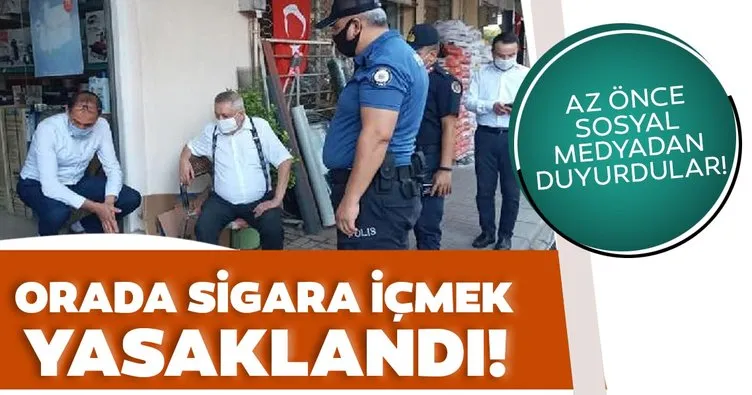 Son dakika haberi: Bir ilçede daha sigara içmek yasaklandı! Açık alanlarda ve yürürken...