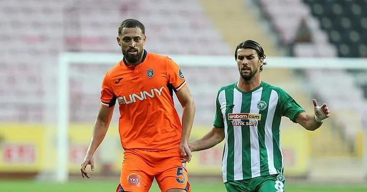 Konyaspor ile Başakşehir puanları paylaştı! Eskişehir’de sessiz gece