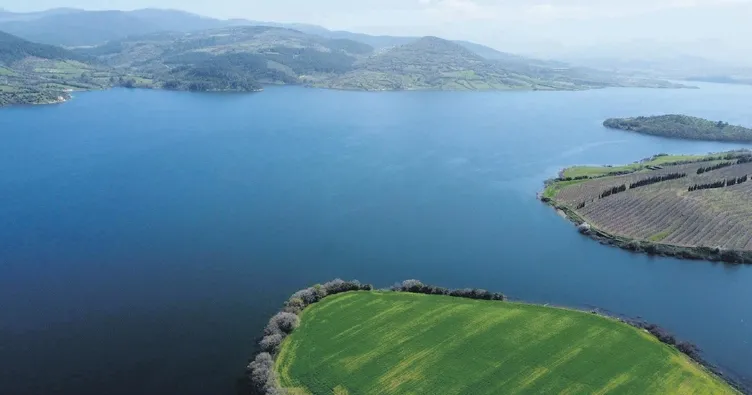 Bayramiç Barajı tamamen doldu