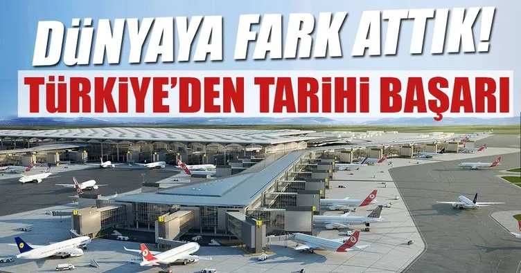 Hava taşımacılığında Türkiye dünyaya fark attı