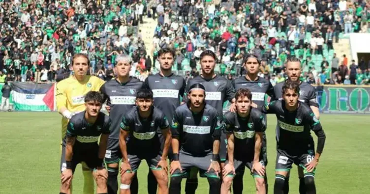 Denizlispor Bölgesel Amatör Lig’e düştü.