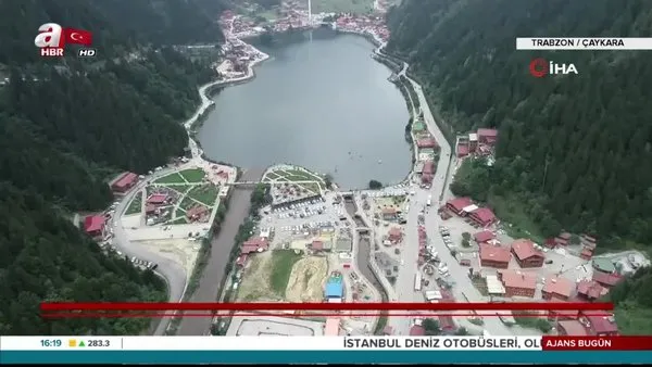 Trabzon, Uzungöl'de yıkım gerginliği! Kaçak yapılar yıkıldı
