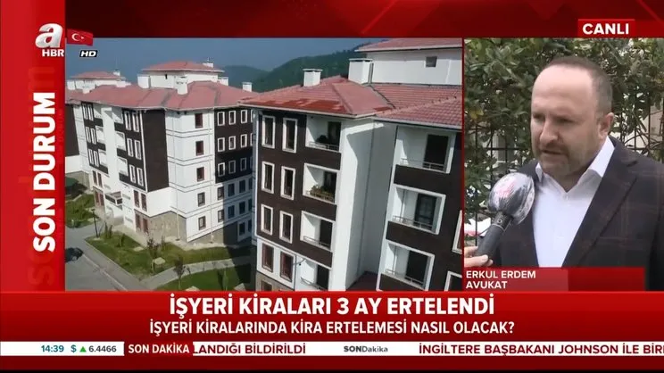 Corona virüsü tedbirleri kapsamında kiralar 3 ay ertelendi | Video