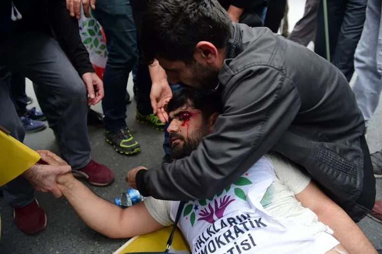 HDP’liler 1 Mayıs alanını karıştırdı!