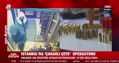 SON DAKİKA: İstanbul’da organize suç örgütüne operasyon! ’Çakarlı Çete’ye darbe...  | Video