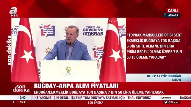 SON  DAKİKA! Başkan Erdoğan'dan 3600 ek gösterge müjdesi | Video