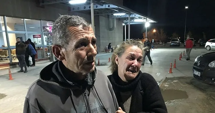 Yaşlı adam ve karısı sokakta kalınca, hastanenin acil servisine sığındı