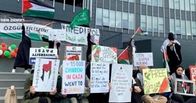 İstanbul Nişantaşı Üniversitesi öğrencilerinden Filistin’e destek