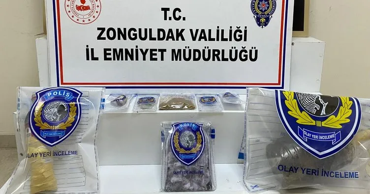 Zonguldak’ta narkotik operasyonu