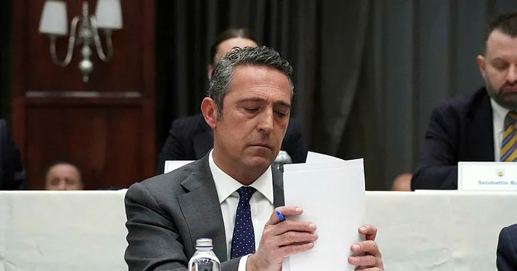 Son dakika: Ali Koç resmen açıkladı! Maça çıkıp 1 dakika sonra...